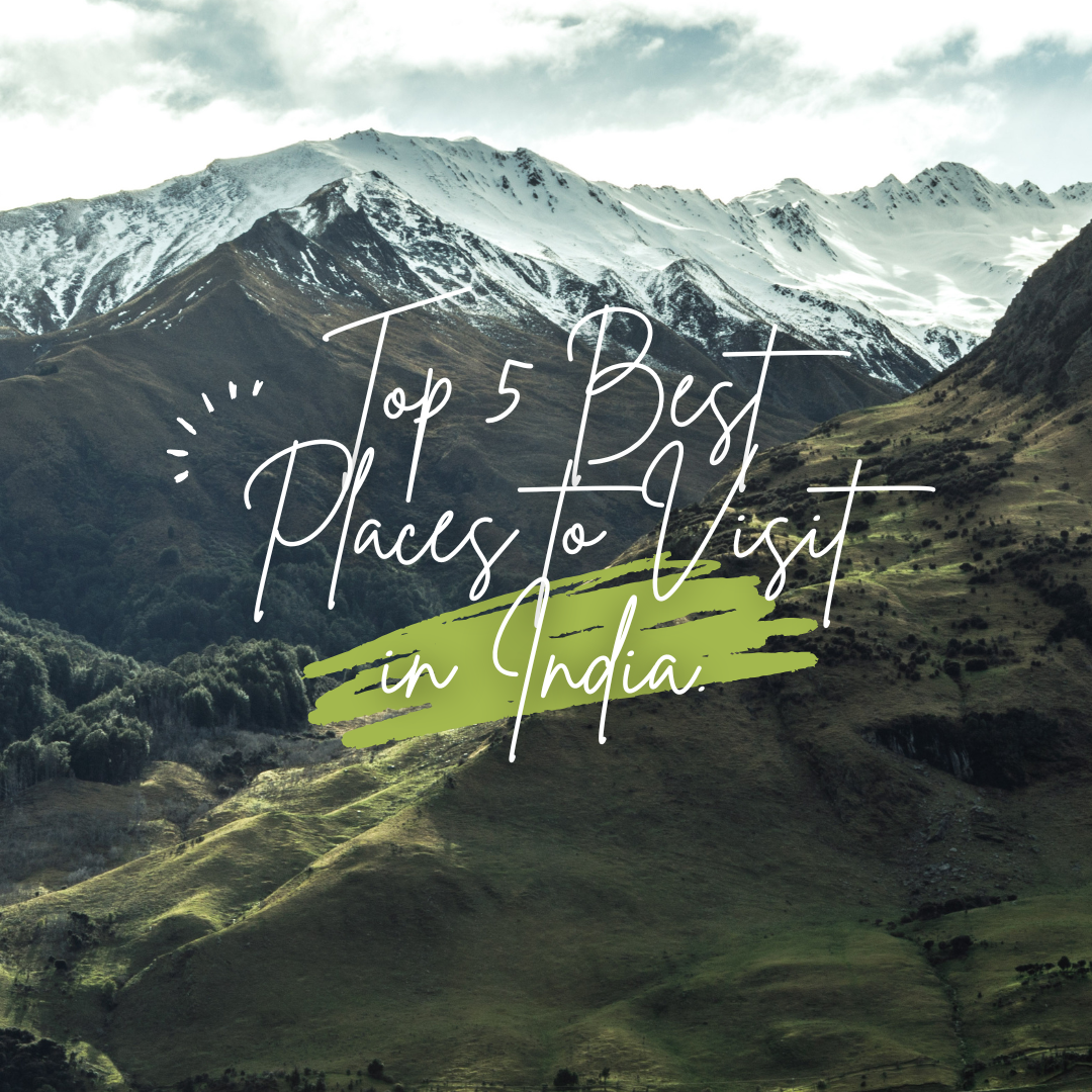 Read more about the article 5 Best Places to Visit in India- A Comprehensive Travel Guide from an Expert